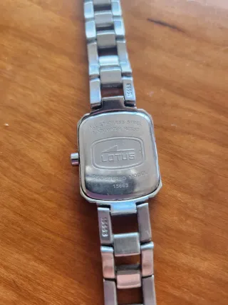 Reloj Lotus mujer | Pulsera metal