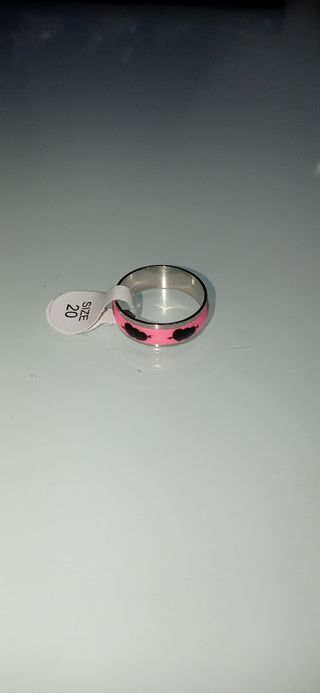 6 Anillos Flurescentes Romanticos Aceo Inoxidable