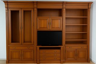 Mueble salón madera maciza