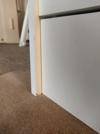 Cama con dosel nido blanca