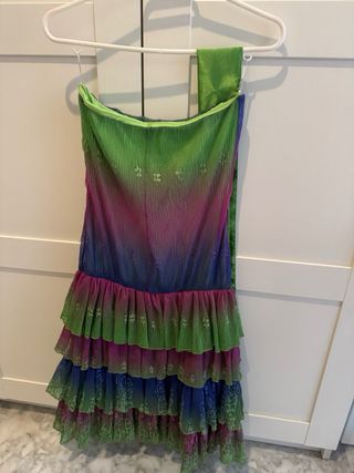 Vestido multicolor - fiesta