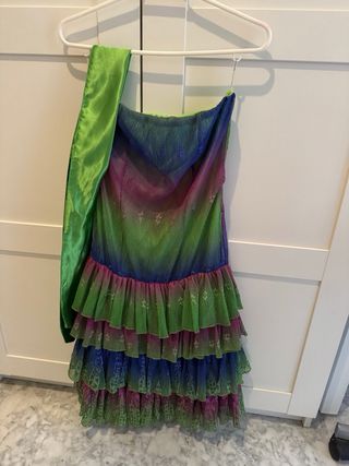 Vestido multicolor - fiesta