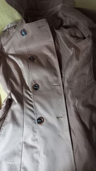 Impermeabile beige donna foderato