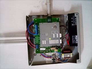 Alarma de incendios panel central