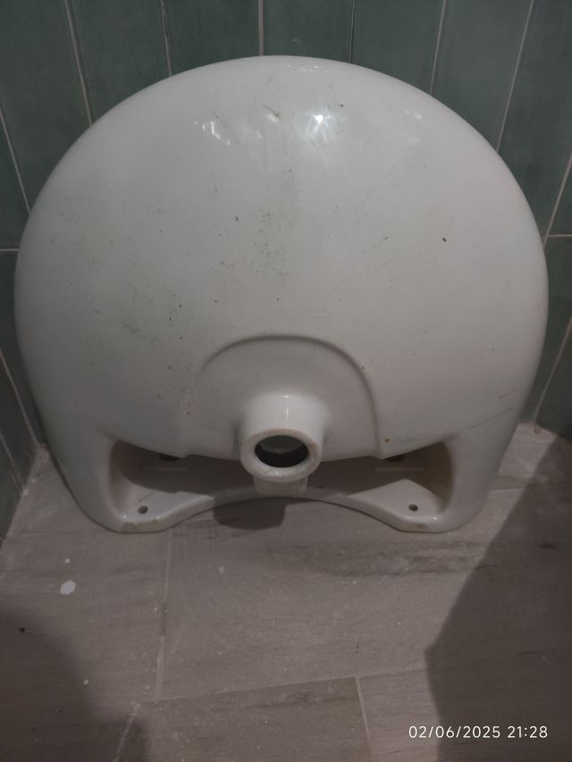Lavabo/ pica Roca porcelana blanco