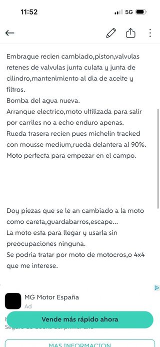 Yamaha WR Enduro - Motocross