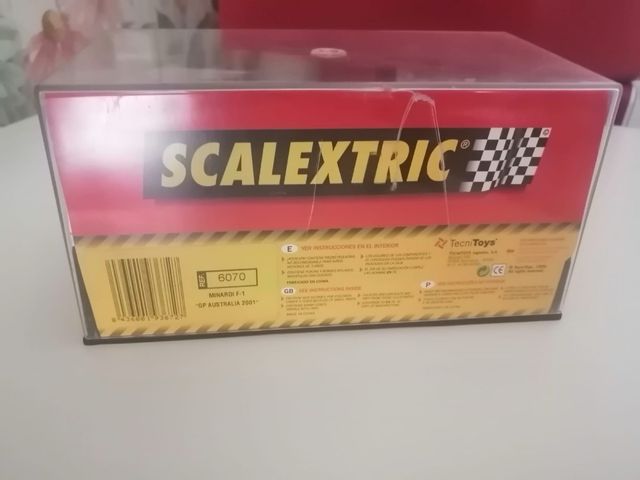 Scalextric Minardi F1 - Coche Slot colección