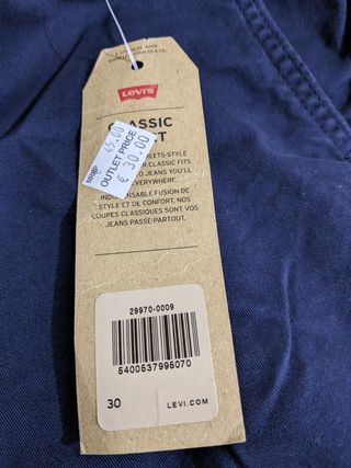 Levis Classic Short azul