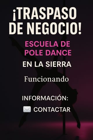 Negocio funcionando, se traspasa