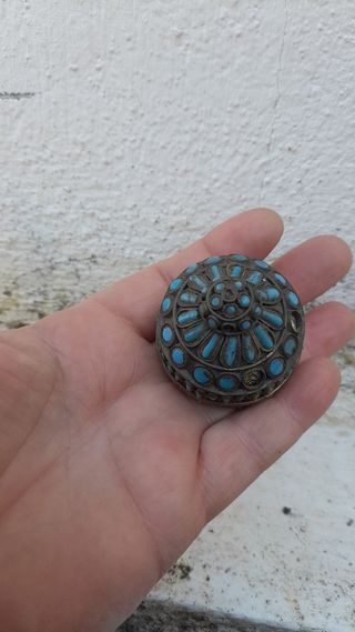 Scatolina vintage in Turchese