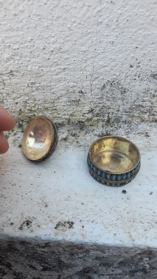 Scatolina vintage in Turchese