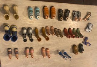 Scarpe bambole Bratz - monster-barbie