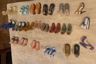 Scarpe bambole Bratz - monster-barbie