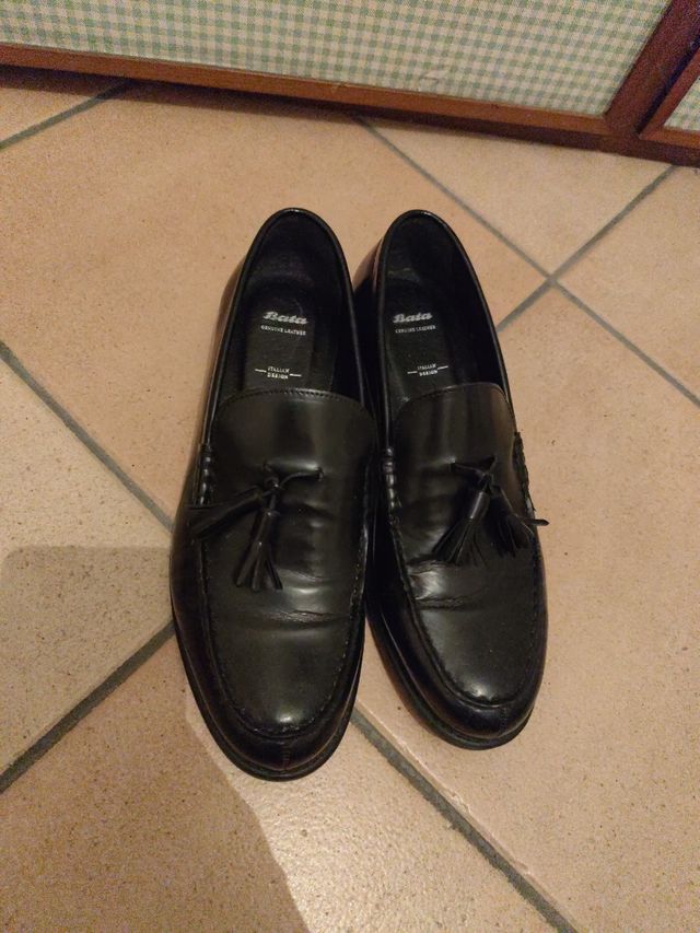 Mocassini Bata Uomo - Pelle Neri