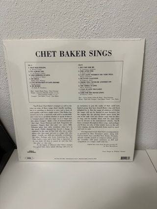 Chet Baker Sings - LP Vinil