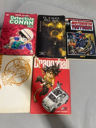 comic y libros dragon ball detective conan