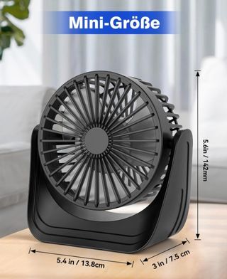 Ventilador USB Portátil - 2 uds