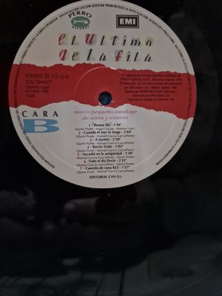 El Último de la Fila - LP Vinilo