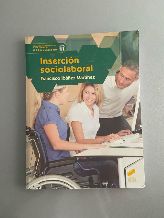 Libro Inserción sociolaboral, editorial SINTESIS.