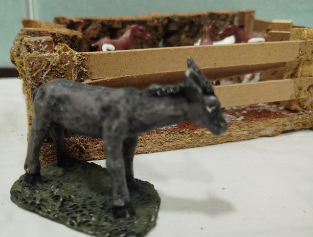 Piezas de maqueta o Belén de Navidad