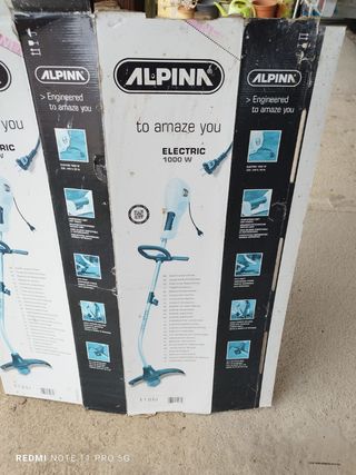 Desbrozadora eléctrica Alpina 1000W