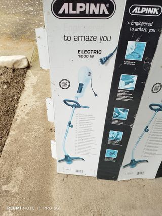 Desbrozadora eléctrica Alpina 1000W