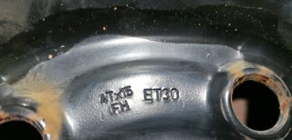 Rueda de recambio para Hyundai i30 R15 2006 a 2013
