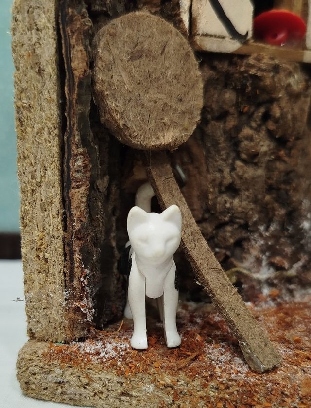 Belén figuras horno vintage