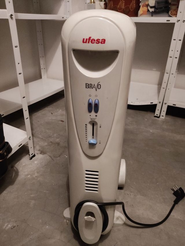 Radiador eléctrico Ufesa Bravo blanco