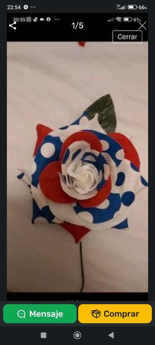 Vestido de gitana niña