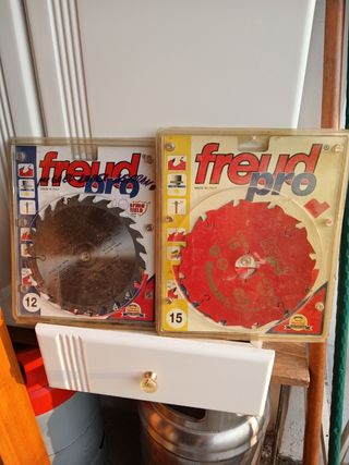 2 Discos Freud Pro para madera 19 y ejes 3o y 19