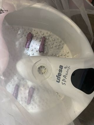 Hidromasaje pies Ufesa. Spa Relax.