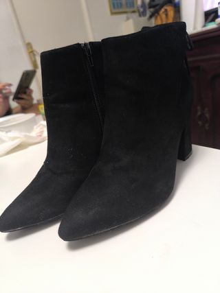 Botas negras tacón
