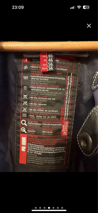 Chaqueta moto TK Motorsports