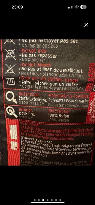 Chaqueta moto TK Motorsports