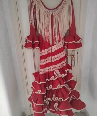 Vestido Flamenca Rojo