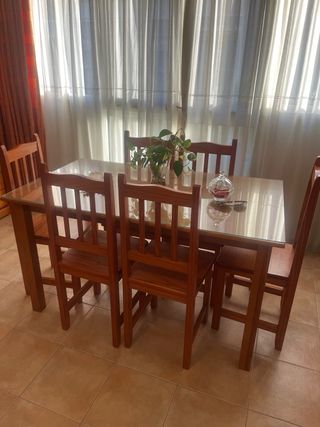 Conjunto salón mesas provenzal