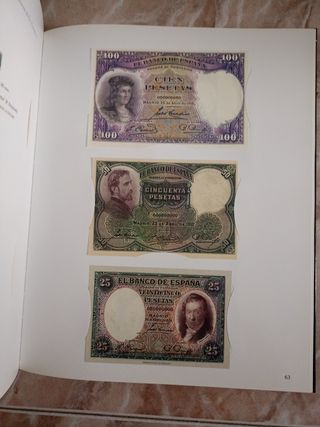 Libro: Billetes Peseta Española