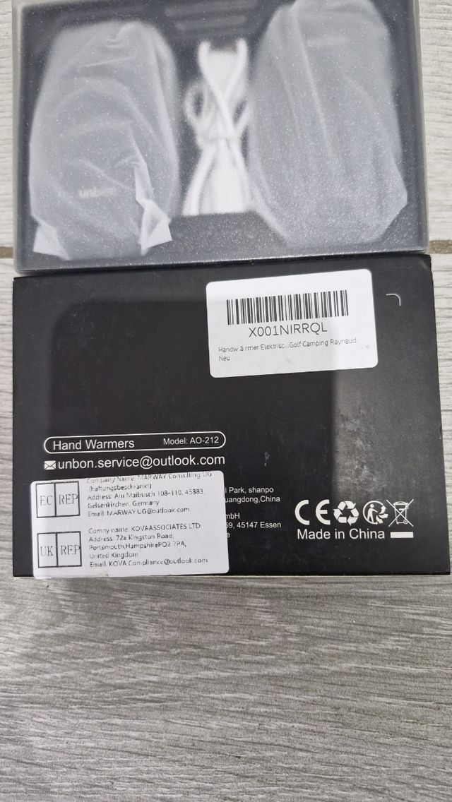 Calentadores de manos Unbón