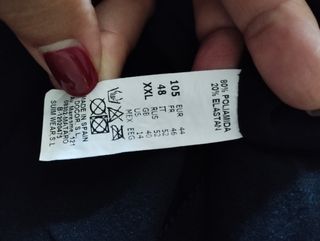 Bañador negro - T. 44