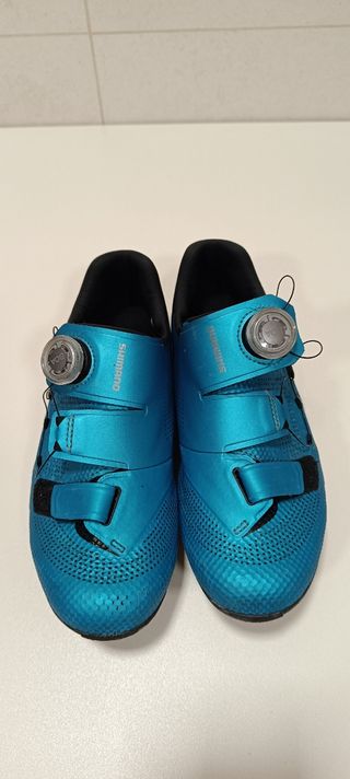 Zapatillas ciclismo Shimano RC5 - Azul. Número 40