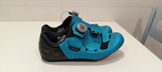 Zapatillas ciclismo Shimano RC5 - Azul. Número 40