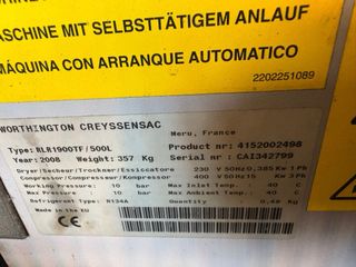 Compresor aire Worthington Creyssensac