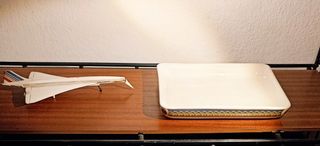 Colección. CONCORDE. Bandeja y maqueta