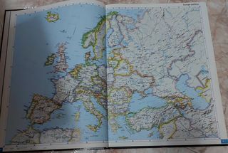 Atlas national geographic Europa 1
