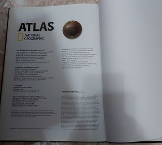 Atlas national geographic Europa 1