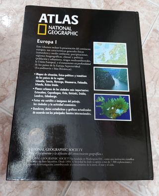 Atlas national geographic Europa 1