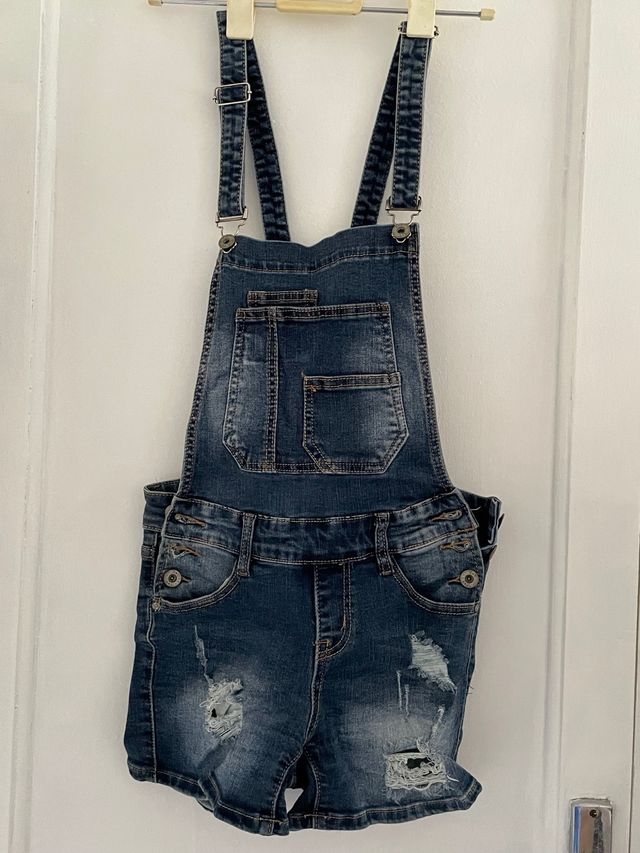 Peto vaquero corto talla S