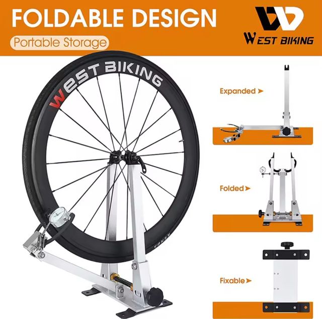 Supporto ruota bici Dial - Pieghevole