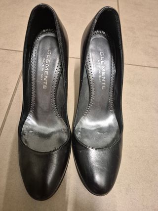 Decolleté nere Clemente - tacco alto